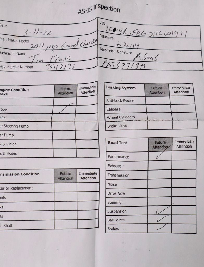 2017 Jeep Grand Cherokee Limited