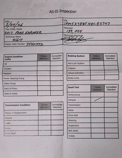 2017 Ford Explorer Base