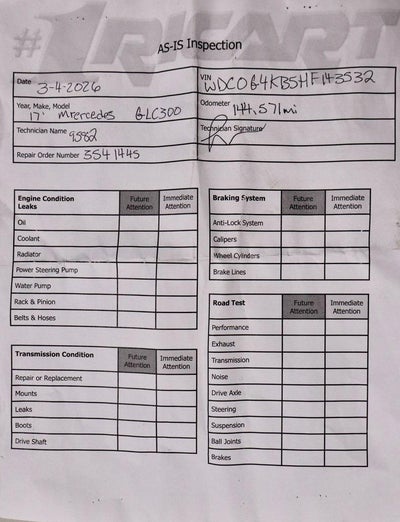 2017 Mercedes-Benz GLC 300