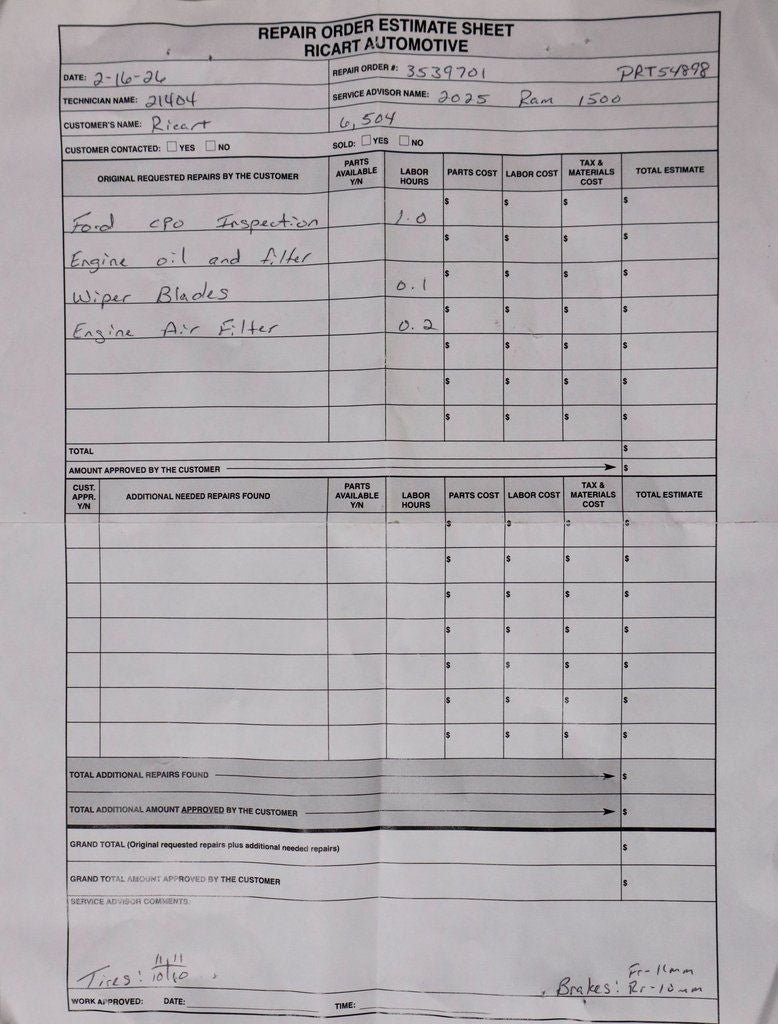 2025 RAM 1500 Big Horn 4x4 Crew Cab 5'7" Box