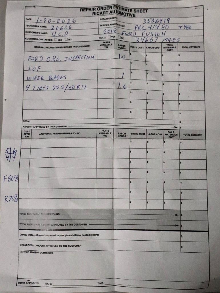 2018 Ford Fusion Hybrid S FWD