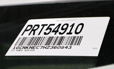 2017 Chevrolet Silverado 1500 WT