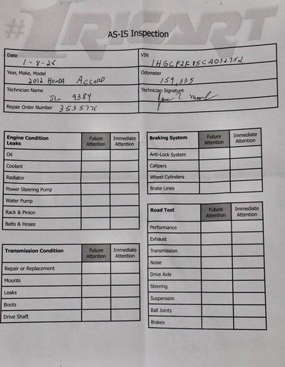 2012 Honda Accord Sedan EX-L