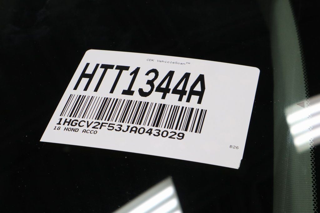 2018 Honda Accord Sedan EX-L 2.0T