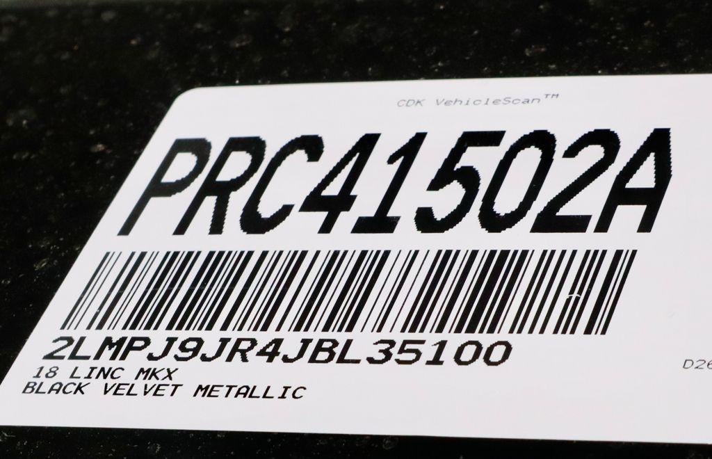 2018 Lincoln MKX Black Label