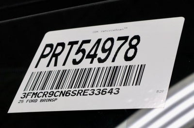 2025 Ford Bronco Sport Outer Banks