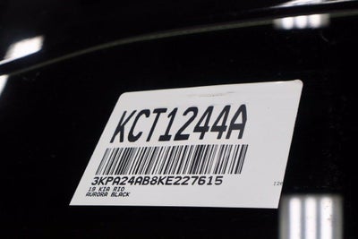 2019 Kia Rio S