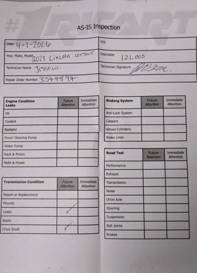 2023 Lincoln Corsair Reserve