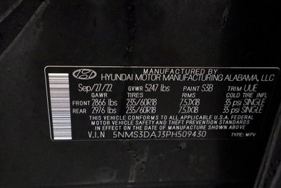 2023 Hyundai SANTA FE SEL