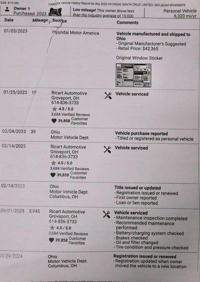 2023 Hyundai SANTA CRUZ Limited