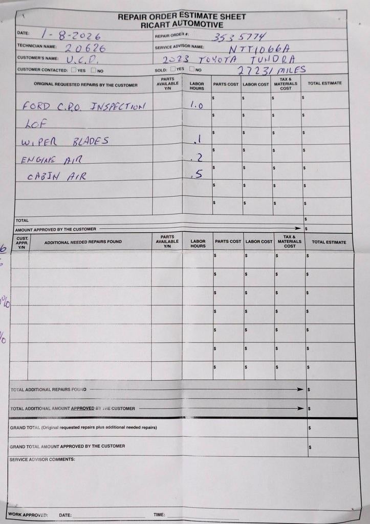 2023 Toyota Tundra 4WD SR5