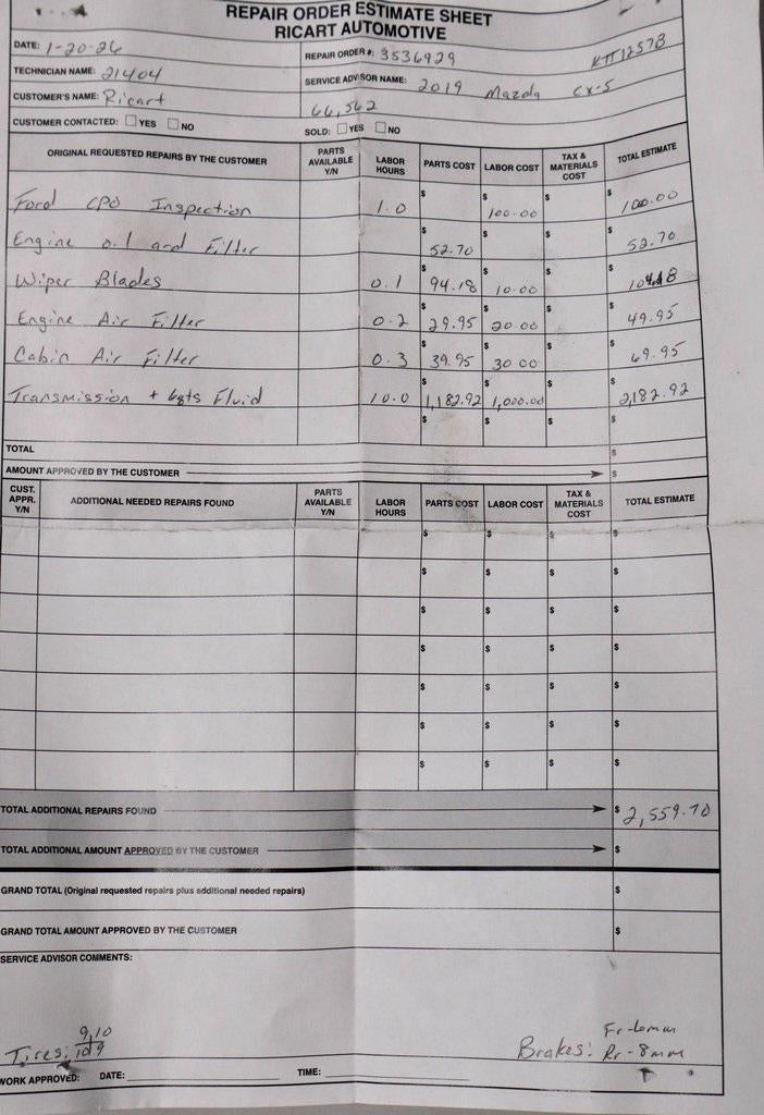 2019 Mazda Mazda CX-5 Touring