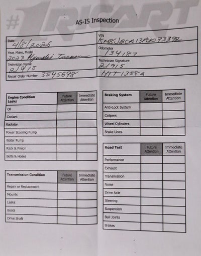 2023 Hyundai TUCSON Hybrid Blue